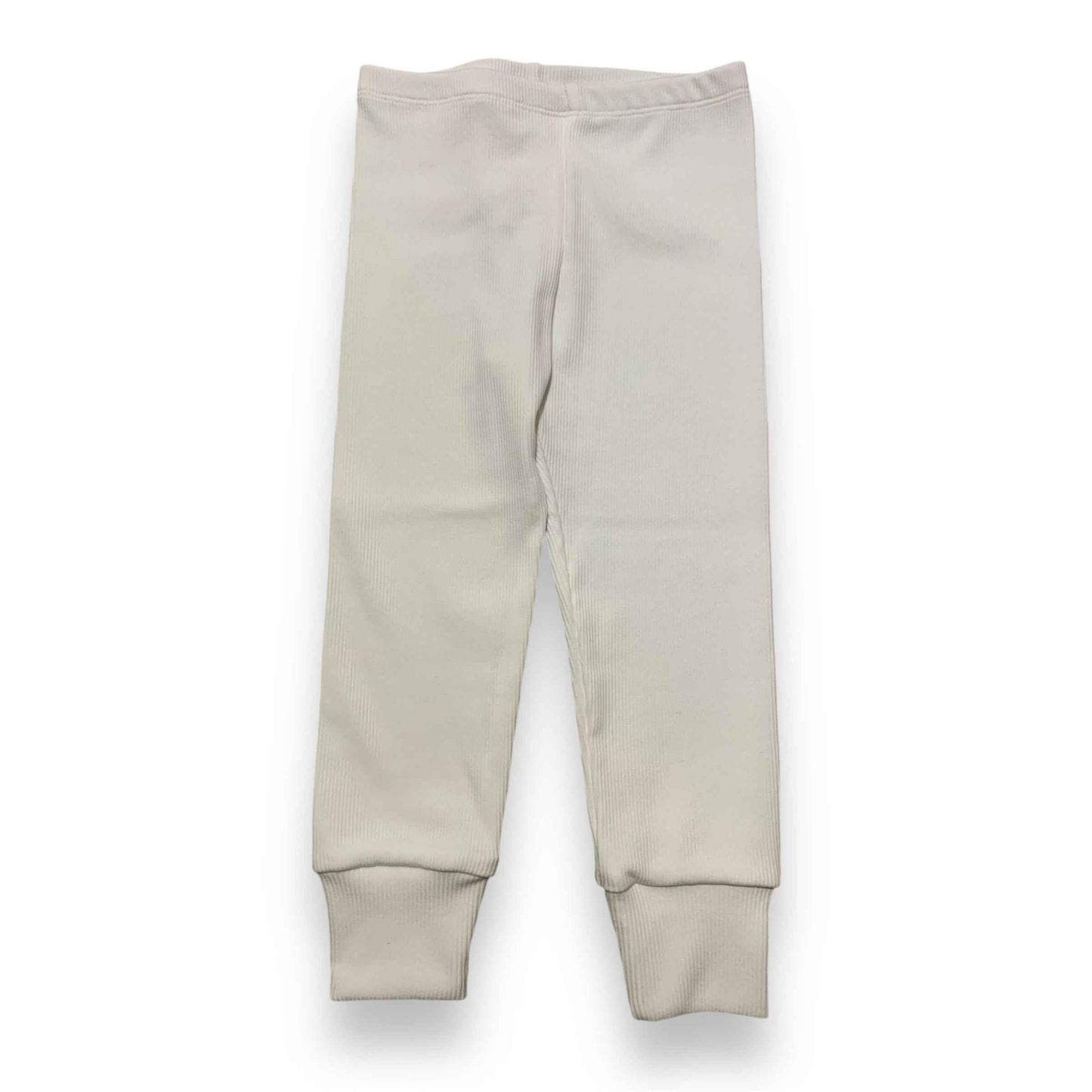 Vita ribbade muddbyxor