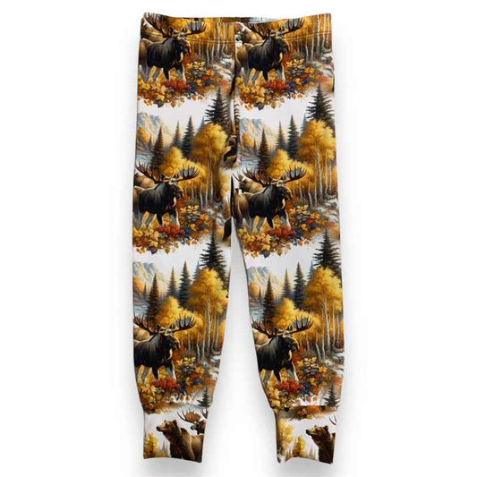 Älg och björn muddbyxor