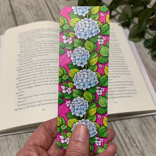 Hortensia bokmärke - Lilofant Design