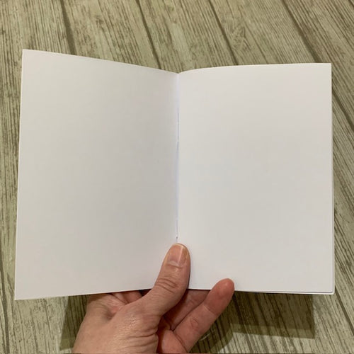 Alpblommor - anteckningsbok A5