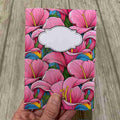 Rosa lilja - anteckningsbok A5 - Lilofant Design