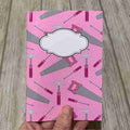 Rosa verktyg - anteckningsbok A5 - Lilofant Design