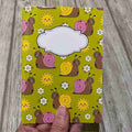 Rosa sniglar - anteckningsbok A5 - Lilofant Design