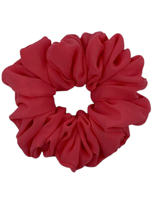 Korall chiffong scrunchie - Lilofant Design