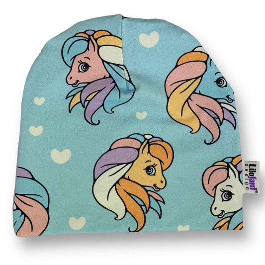 Blå ponies mössa