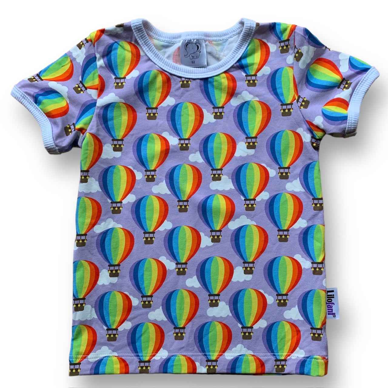 Lila luftballong t-shirt