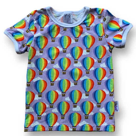 Lila luftballong t-shirt