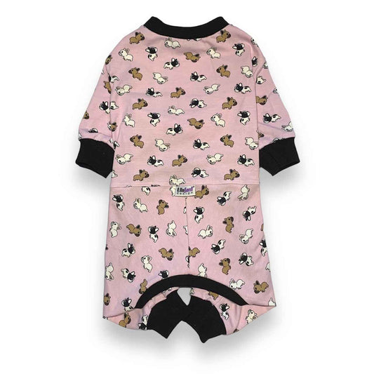 Rosa hundar pyjamas