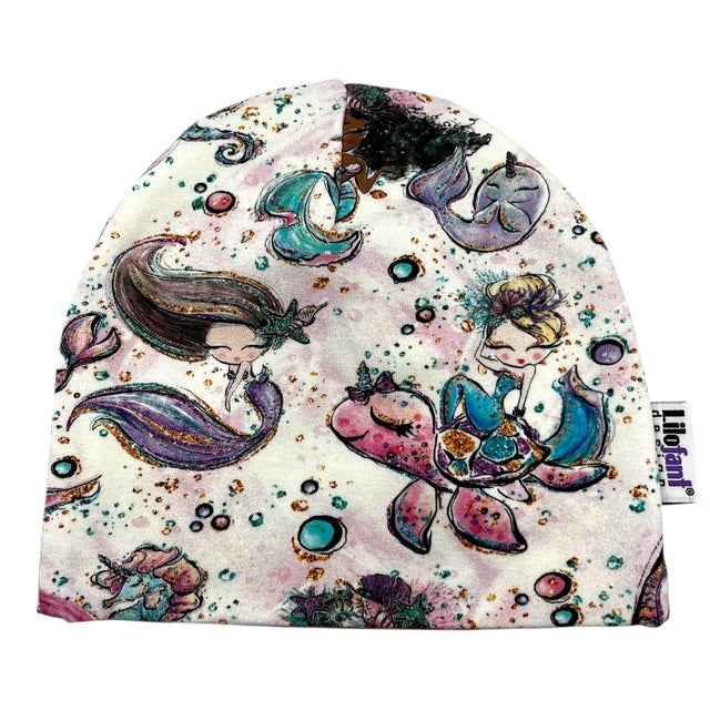 Sjöjungfru och sköldpaddor mössa