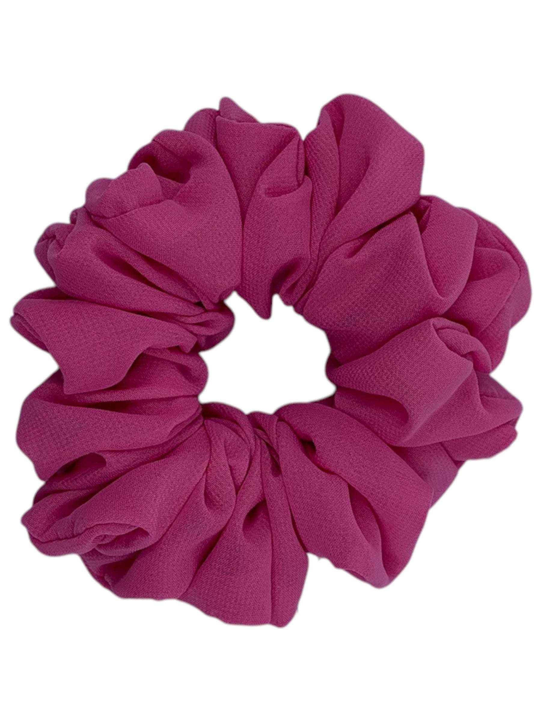 Rosa chiffong scrunchie