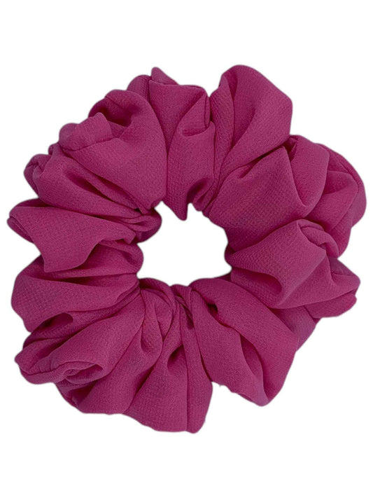 Rosa chiffong scrunchie