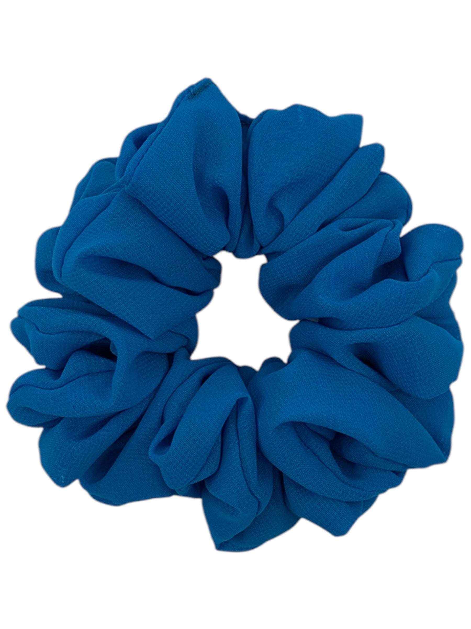 Turkos chiffong scrunchie
