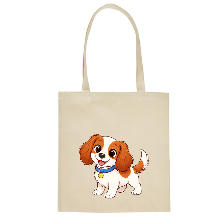 Cavalier king charles spaniel tygkasse