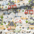 City trafik (bomullstyg)