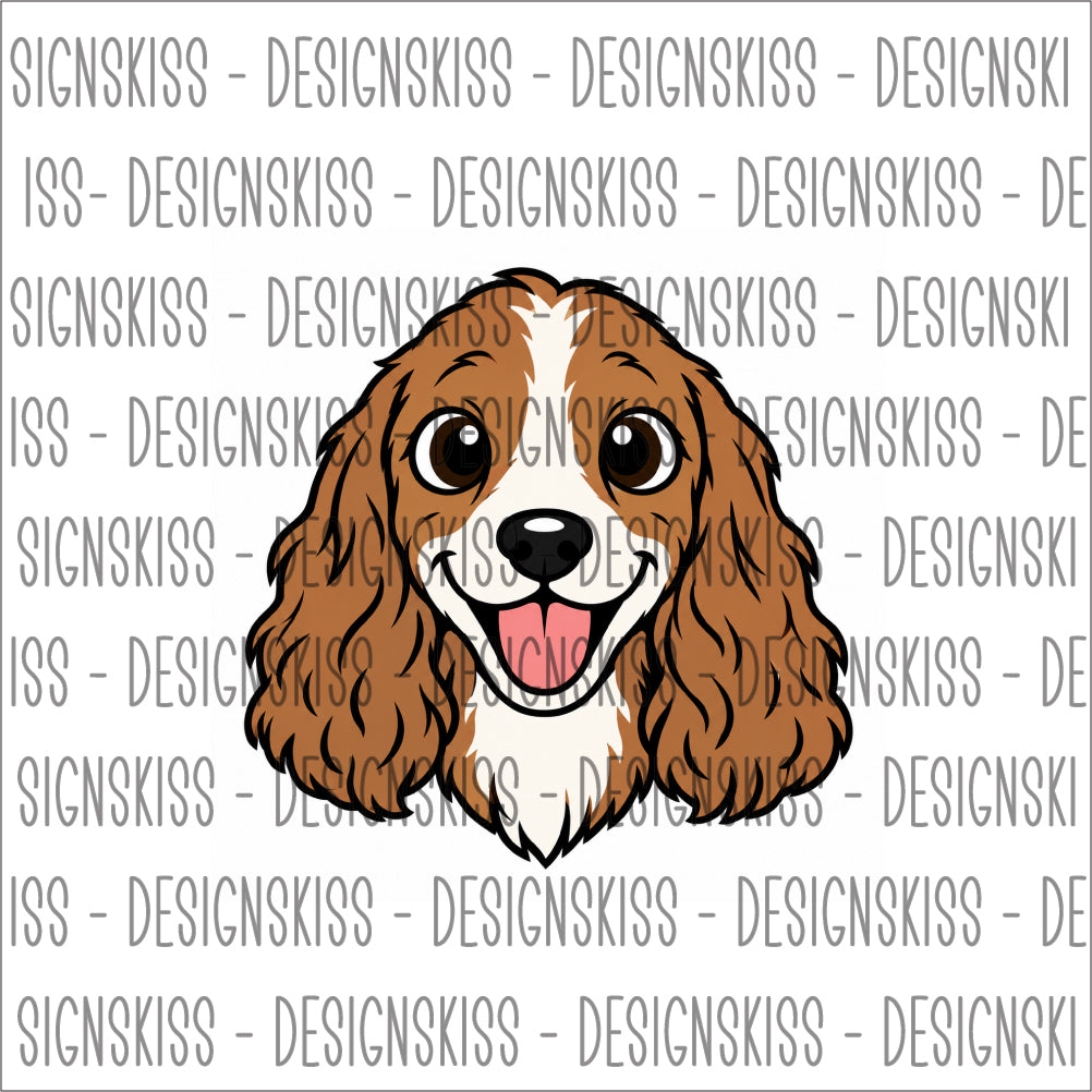 Cocker Spaniel - bricka