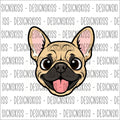 Fransk bulldog - bricka