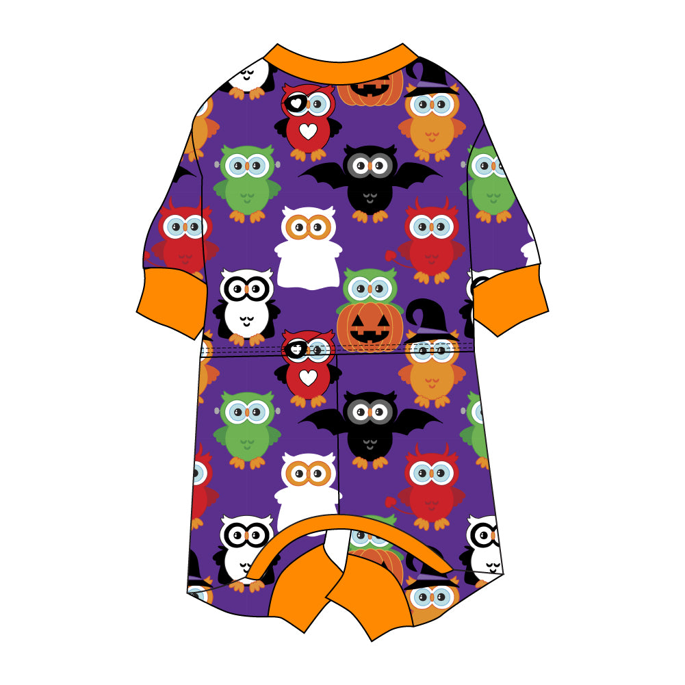 Halloween ugglor - hundpyjamas (förhandsköp) 29/9-6/10