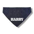 Jeans bandana med namn