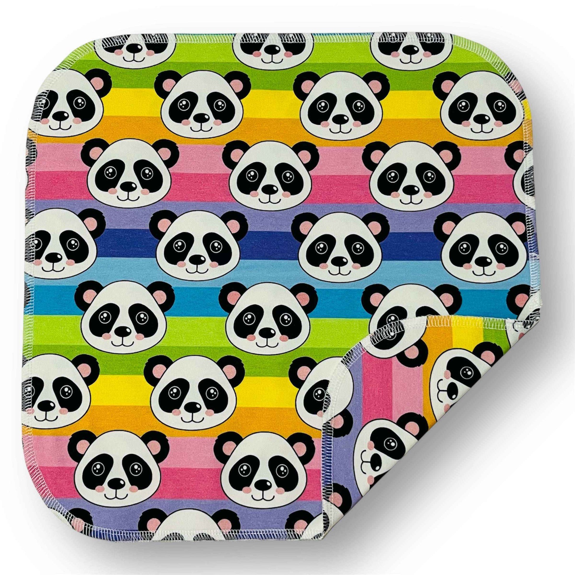 Karamell panda snuttefilt