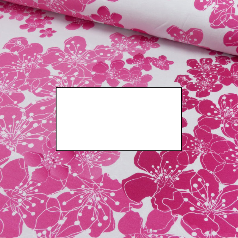 Rosa blommor pannband