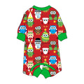Röda julugglor - hundpyjamas (förhandsköp) 29/9-6/10