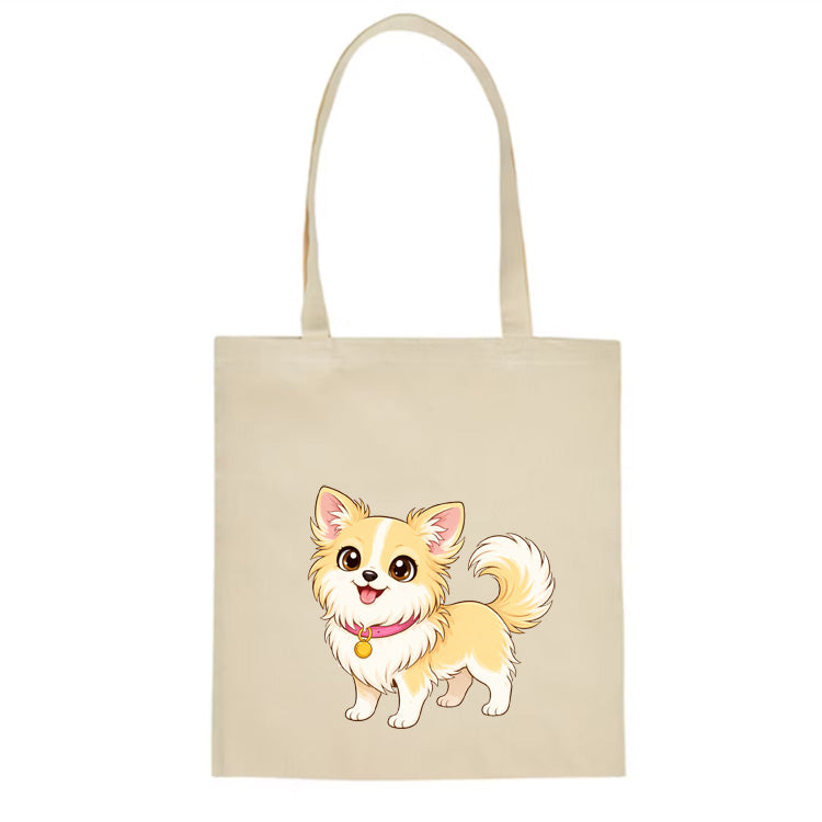 Chihuahua långhårig tygkasse